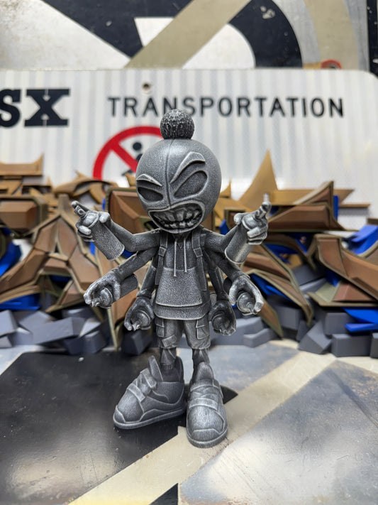 Block Letter King - Atari (6 Can Style)